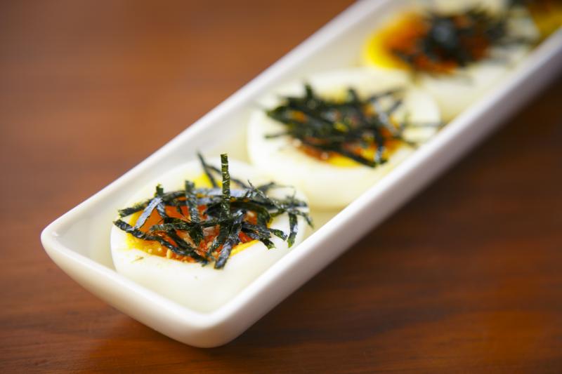 半熟たまごにひと手間